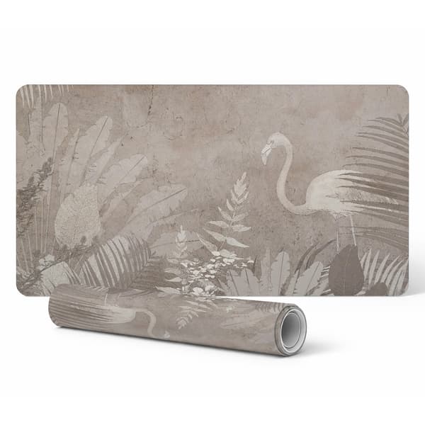 Flamingo Skyddsmåtte til skrivebord Jungle 100x50 cm
