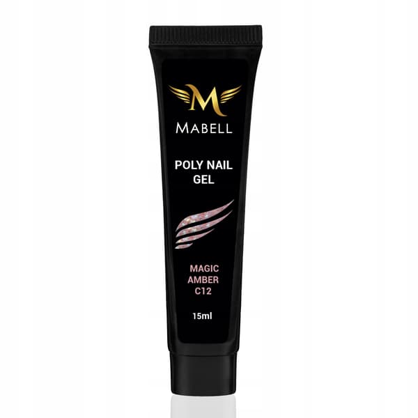 MABELL Poly Kynsigeeli 15g - Magic Amber - C12