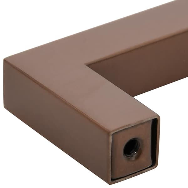 vidaXL skabsgreb 10 stk. bronze 64 mm rustfrit stål