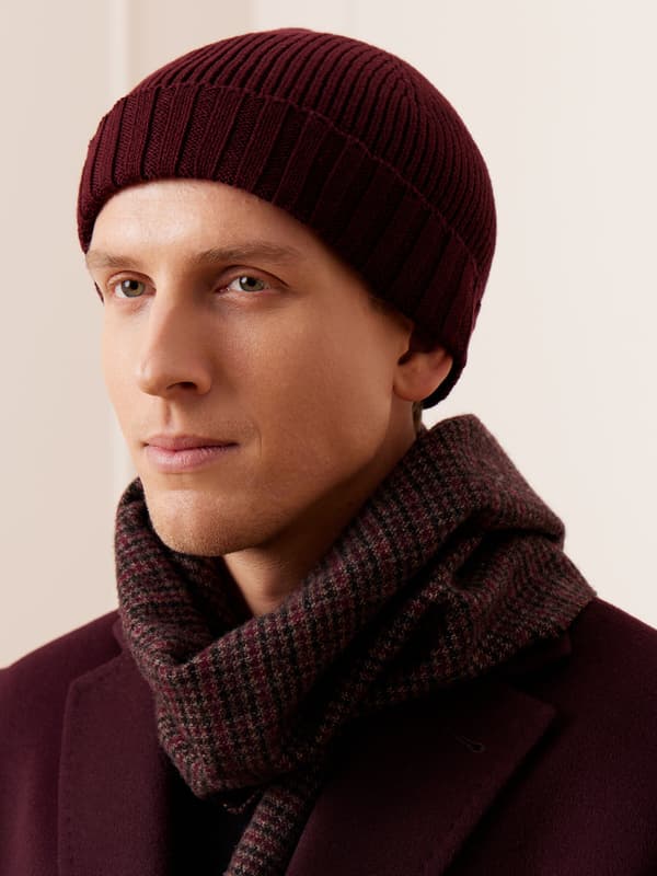 BURGUNDY HAT Udsolgt