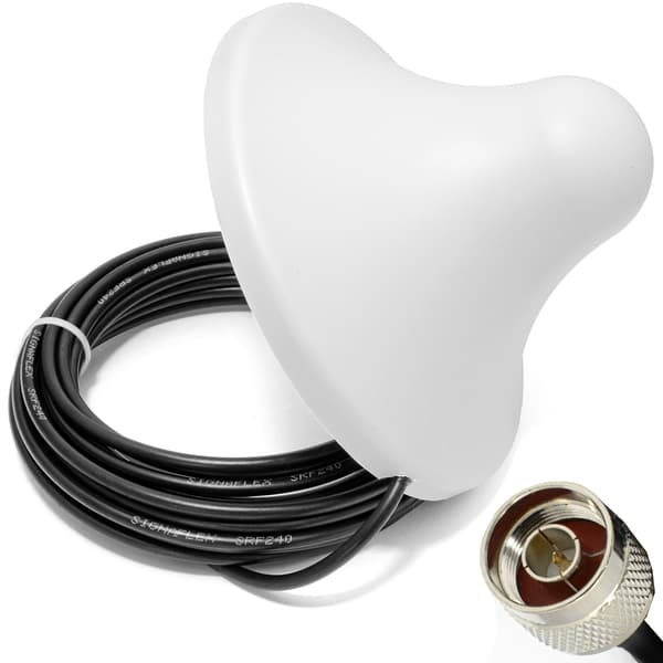 Svampeantenne 7dBi sidekabel 7m Nm