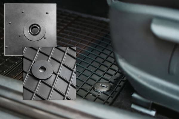 Førerens gummimåtte til: Ford Galaxy MK2 minivan (2012-2015)