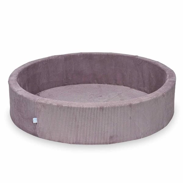 Tør pool 130x30 fløjlsbukser lavendel uden bolde
