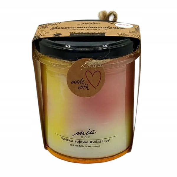 Marmorerat sojaljus Lindblomma 240g