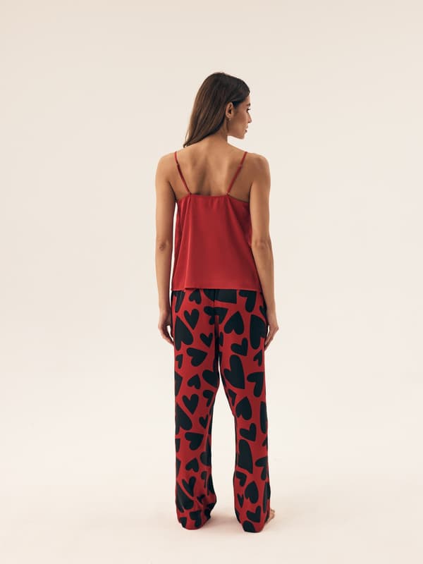 Jenya Esotiq Pyjamas dam | Röda S