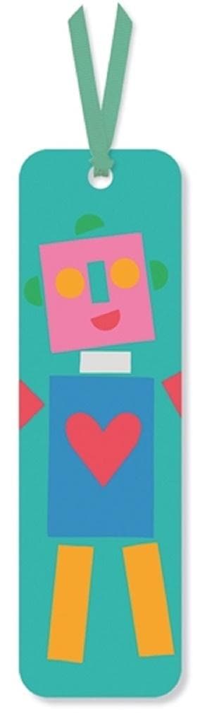 Glad robot bogmærke