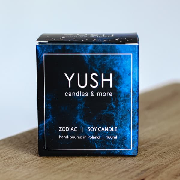 STENBOCKEN - DOFTIG SOJA LJUS STJÄRNTECKEN STENBOCKEN YUSH PATCHOULI