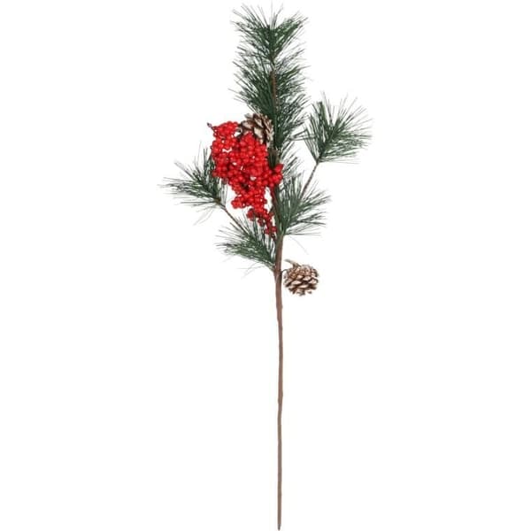 Lehtikuusioksa pihlajan kanssa 57 cm punainen