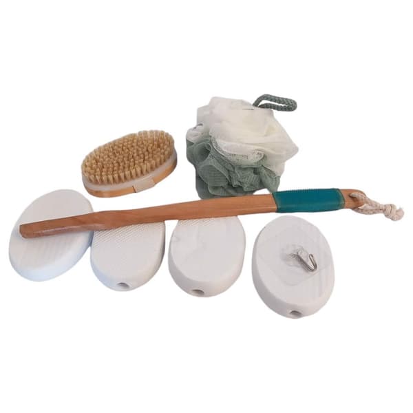 Badsvamp Kroppsexfolieringsborste Set