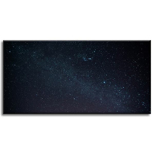 Lærredstryk Rumstjerner Himmel om natten 80x40cm