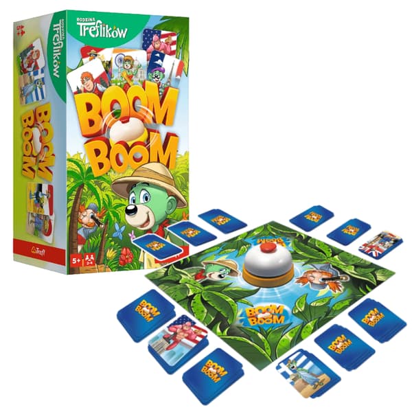 Boom Boom Treflik -perhepeli Trefl 02822