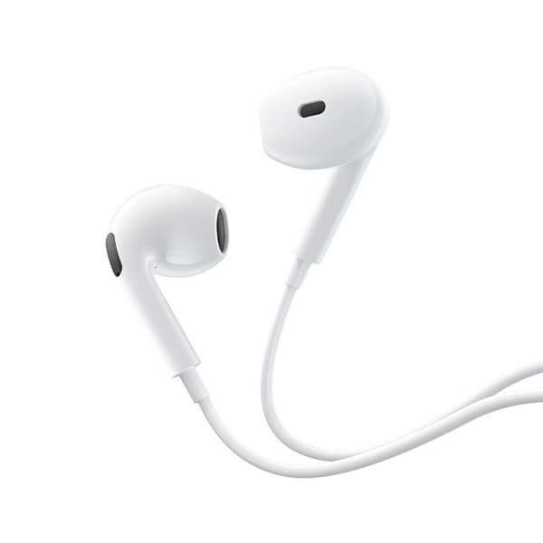 Kablede in-ear hovedtelefoner med mini-jackstik - hvide