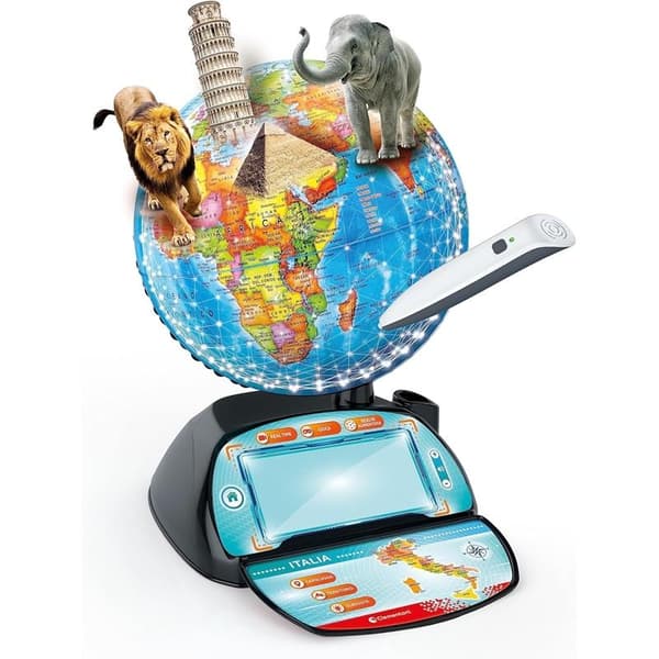 Clementoni Interaktiv Globe Eduglobus Exploreglobe Realtid 50848