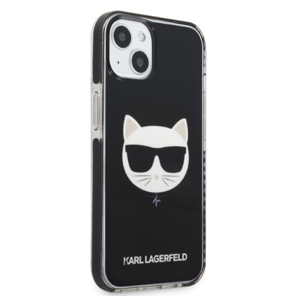 Karl Lagerfeld KLHCP13STPECK iPhone 13 mini 5,4" hårdt cover sort/sort Choupette Head
