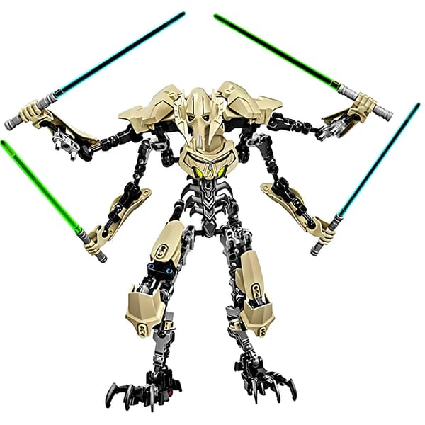 Rymdgeneral Cyborg samlarfigur 32 cm sci-fi-figur
