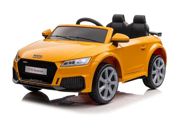 Audi TT RS gul batteridriven bil