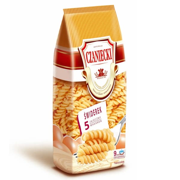 Czaniecki Pasta 5-ägg Fusilli 250g