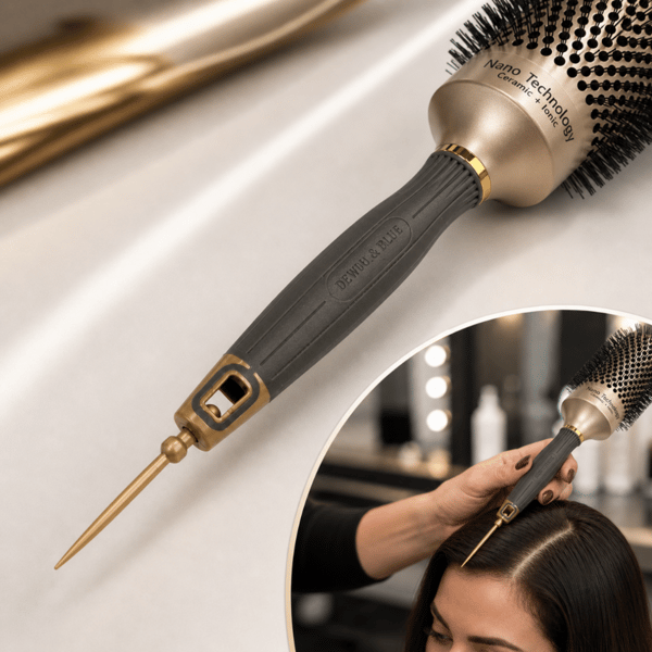 Keramisk termisk borste för styling med jonisering 19 mm NANO TECHNO