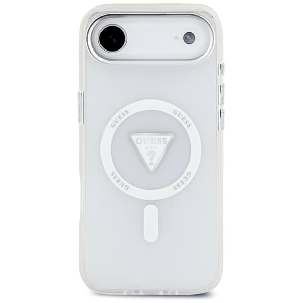 Guess IML Gradient Triangle Logo MagSafe -kotelo iPhonelle, Air Clear