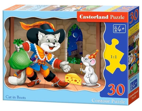Palapeli 30 Saapasjalkakissa CASTOR