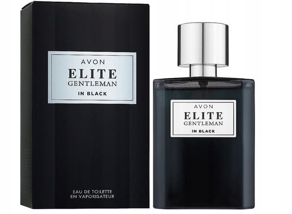 Avon Elite Gentleman i sort EDT til mænd 75 ml