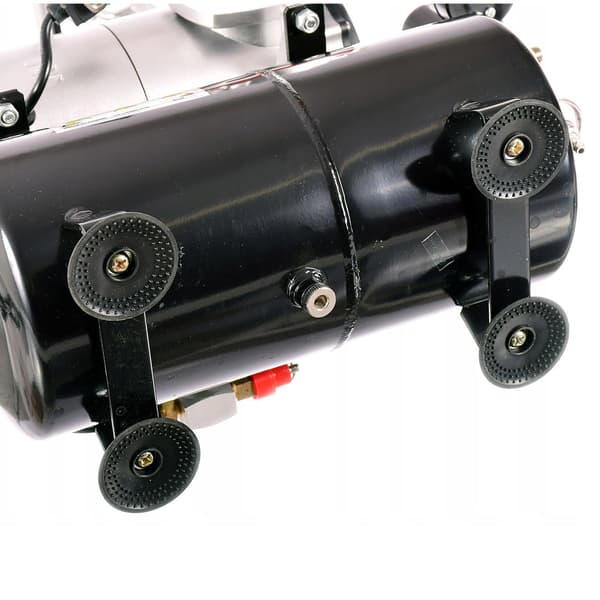 TOSTEMPELS AIRBRUSH KOMPRESSOR 3L FLASKE EFFEKTIV KOMPRESSOR AUTO STOP