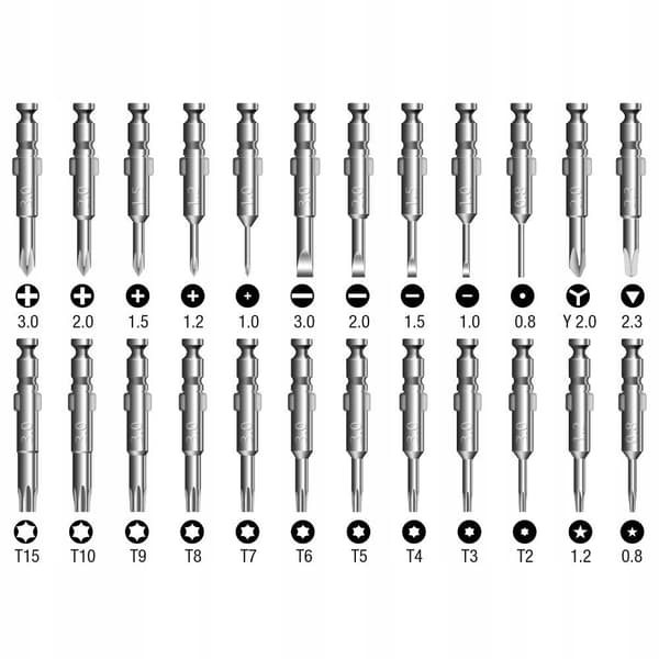 25-in-1 tarkkuusruuvimeisselisarja