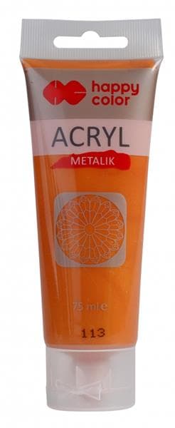 AKRYLFÄRG 75 ML HONUNGSGULDMETALLIC (113) 1192