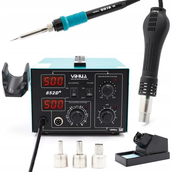 Yihua 852D+ lödstation + spets+