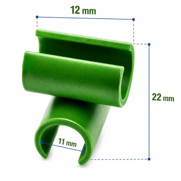 Korsskydd for stolpe 11 mm 10 stk