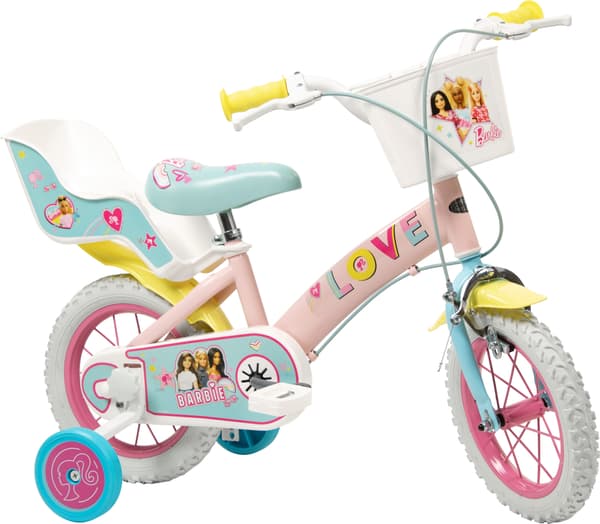 Barbie 12-tommer børnecykel til piger 3-5 år lyserød