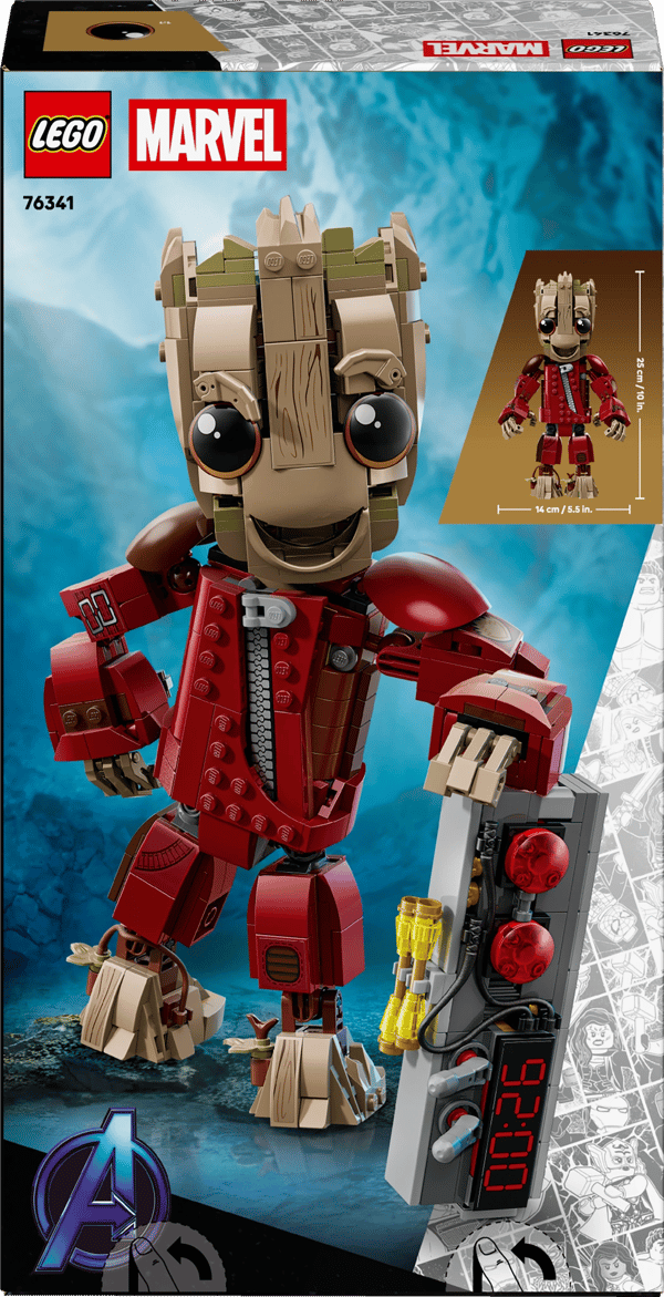 LEGO Super Heroes Marvel Groot i Ravager-dragt 604 dele (76341)