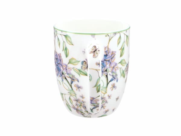 Carmani, 380ml porslinsmugg t. Camio - blommig berättelse