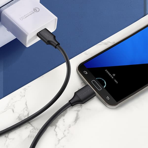 USB-A 3.0 - Micro USB-B SuperSpeed 5Gb/s 1m svart hårddiskkabel