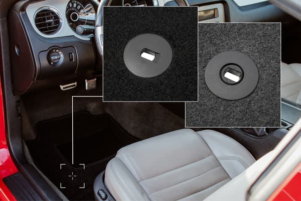 Førermåtte sort til: Kia Sorento IV SUV (2020-)