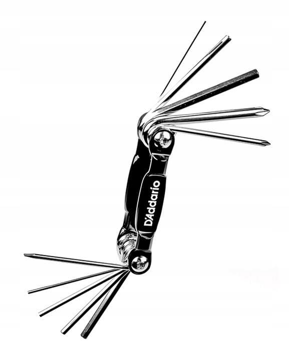 D'addario PW-gbmt-01 Multiverktyg gitarrverktyg