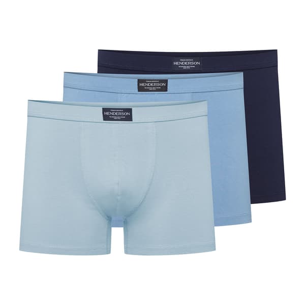 Main Henderson 3-pack boxershorts | marinblå, blå, grön M
