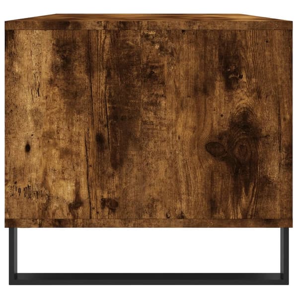 vidaXL sofabord røget eg 90x49x45 cm