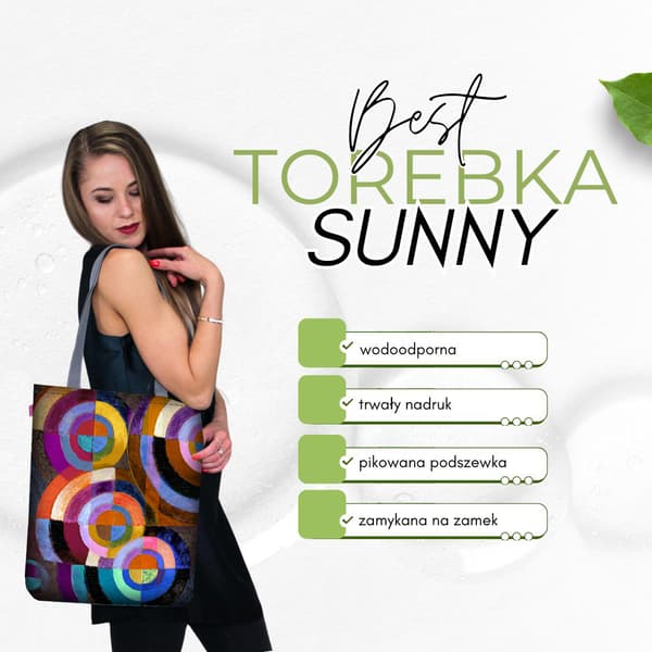 SUNNY canvasväska - hjul