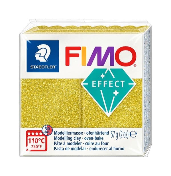 Fimo polymeerisavi 57g kulta kiiltävä
