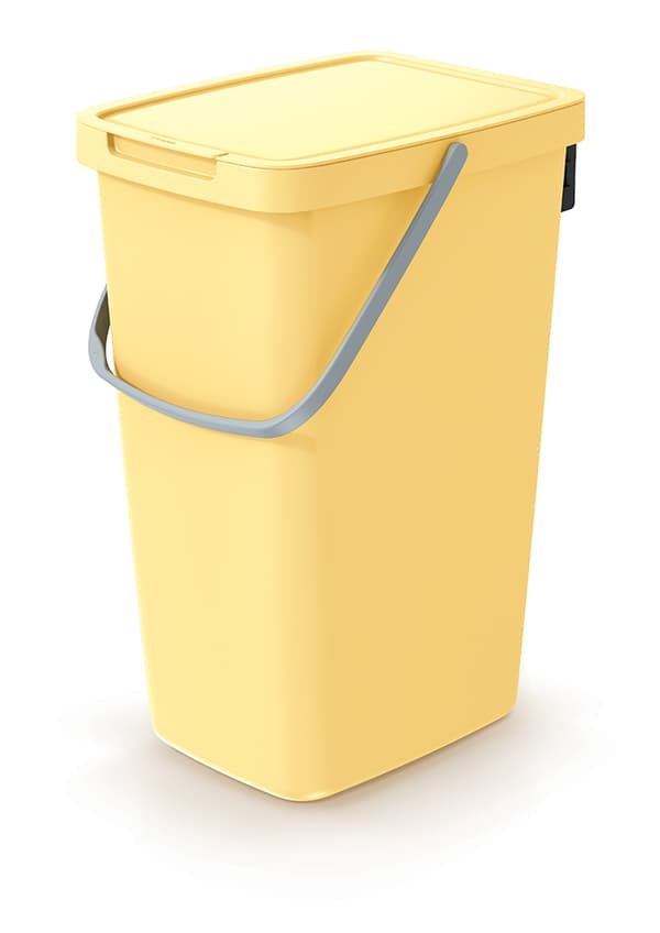 SYSTEMA Q COLLECT 20L Roskakori | Vaaleankeltainen