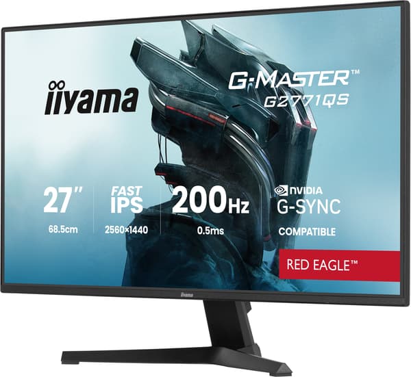 27" näyttö iiyama G-Master Red Eagle G2771QS-B1
