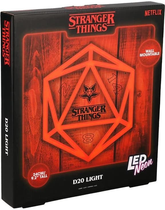 Paladone Stranger Things 5 LED-neonseinävalaisin