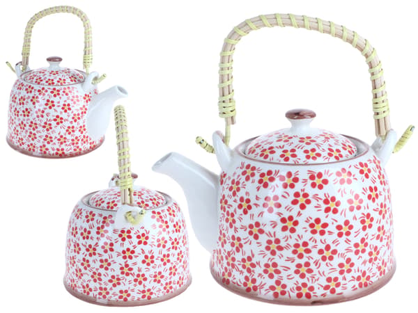 Keramisk elkedel med infuser