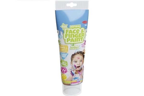 Fingerfärg vit 100ml