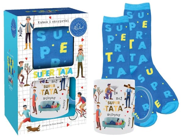 Porys Tata mugg + strumpor set