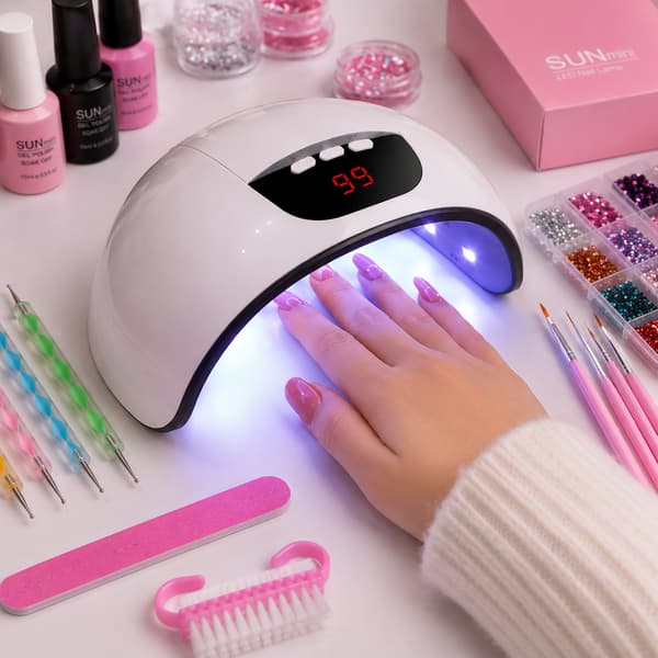 Hybridsæt, LED UV-lampe, manicure, fræsemaskine