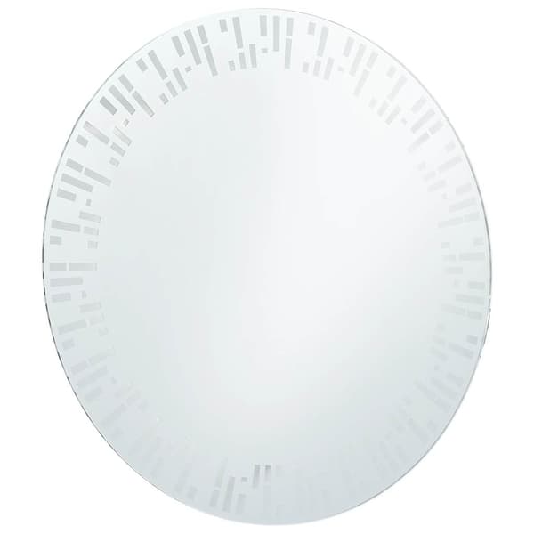 vidaXL badeværelsesspejl med LED, 80 cm
