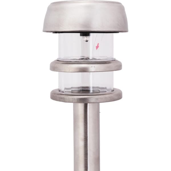 Goliat 4-pack runda solcellslampor med skymningssensor