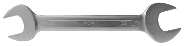 Dobbelt fladnøgle 30-32 mm krom-vanadium stål CRV